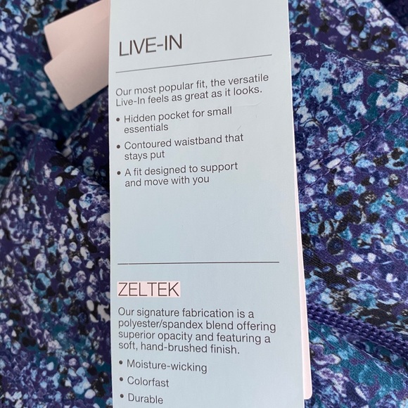 Nordstrom - Zella Live-In Yoga Leggings - Ankle Length, Medium - NWT🌼 - Picture 6 of 7